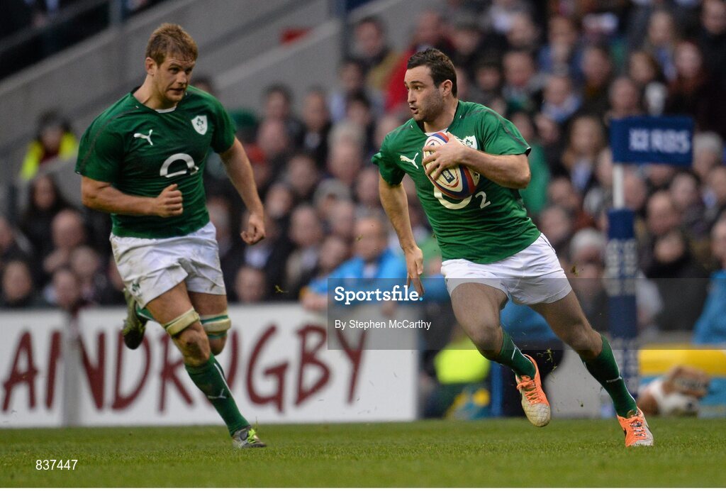 22 February 2014; Dave Kearney, Ireland. RBS Six Nations Rugby Championship, England v Ireland, Twickenham Stadium, Twickenham, London, England. Picture credit: Stephen McCarthy / SPORTSFILE
