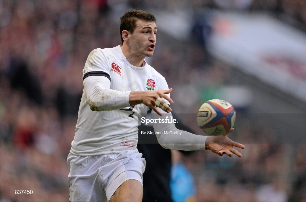 22 February 2014; Jonny May, England. RBS Six Nations Rugby Championship, England v Ireland, Twickenham Stadium, Twickenham, London, England. Picture credit: Stephen McCarthy / SPORTSFILE
