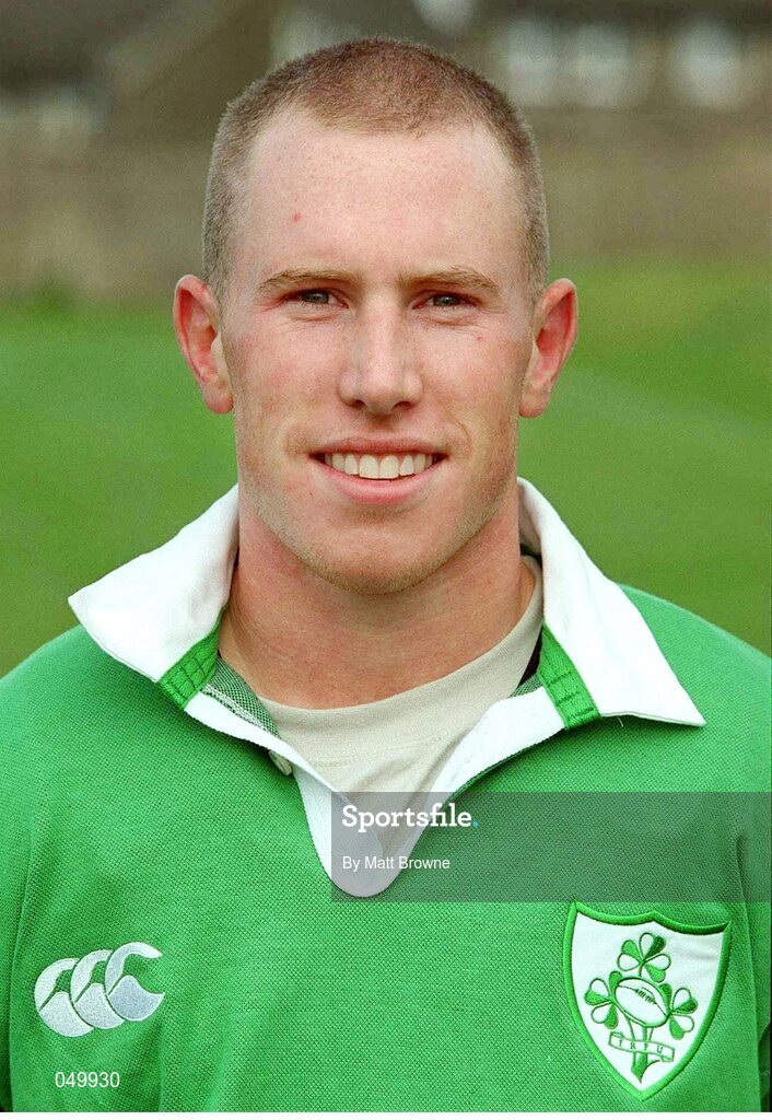 24 October 2000; Peter Stringer, Ireland. Ireland Rugby Squad Portraits. Picture credit: Matt Browne / SPORTSFILE