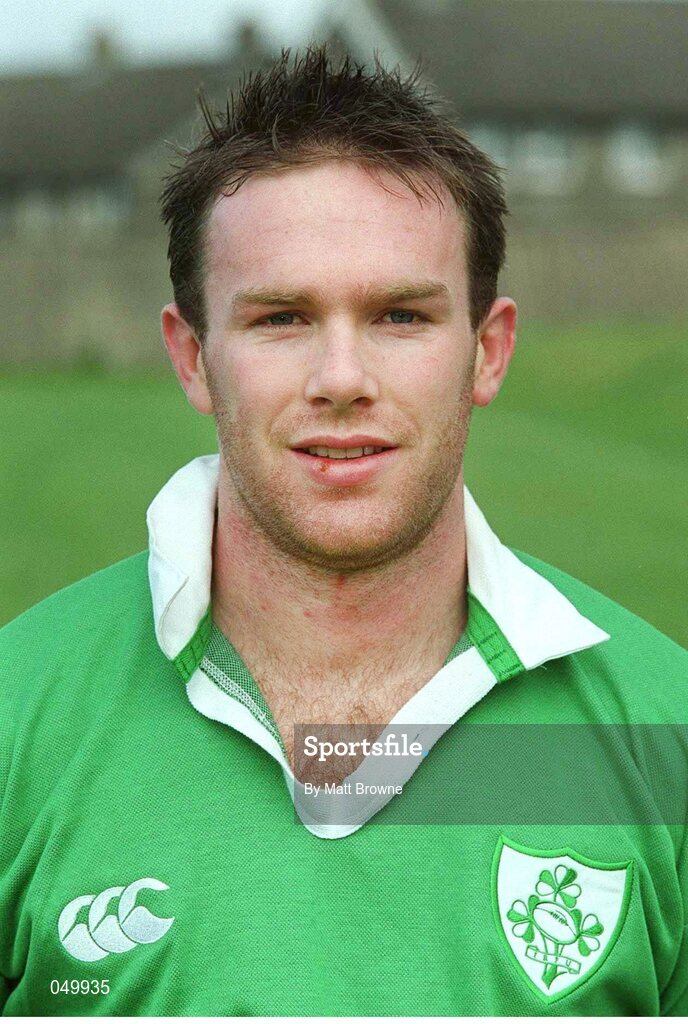 24 October 2000; John Kelly, Ireland. Ireland Rugby Squad Portraits. Picture credit: Matt Browne / SPORTSFILE