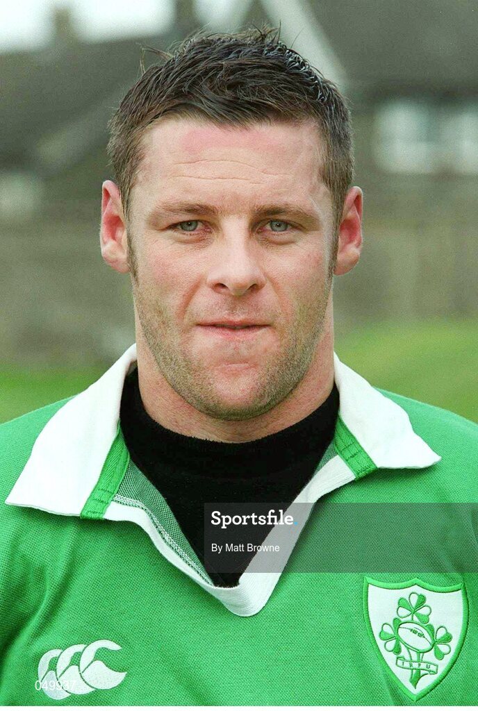 24 October 2000; Killian Keane, Ireland. Ireland Rugby Squad Portraits. Picture credit: Matt Browne / SPORTSFILE