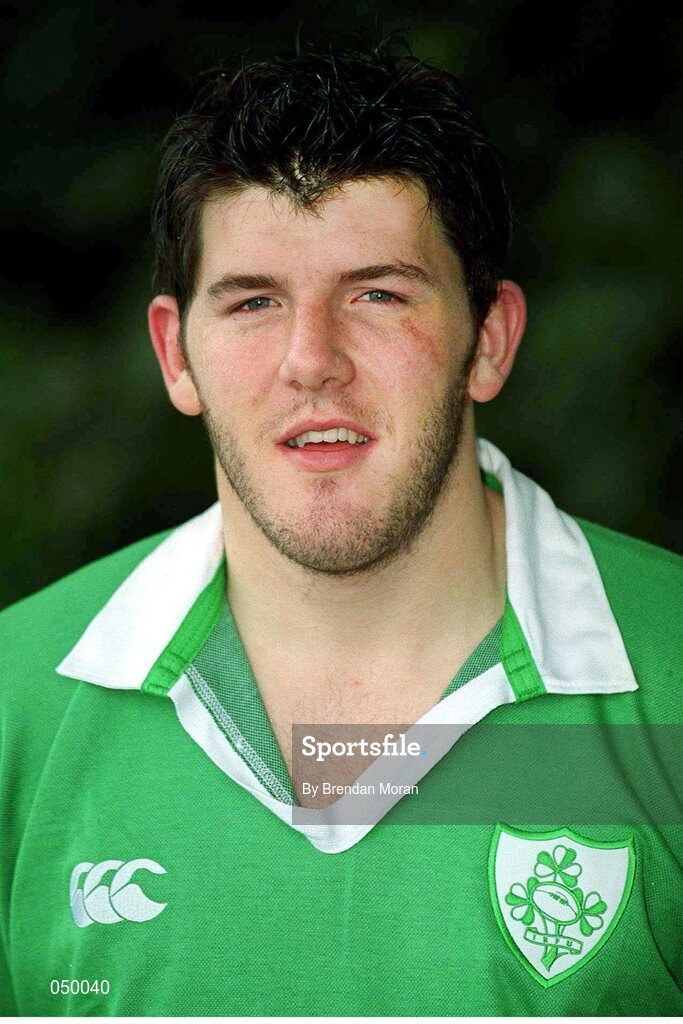 23 October 2000; Shane Horgan, Ireland. Ireland Rugby Squad Portraits. Picture credit: Brendan Moran / SPORTSFILE