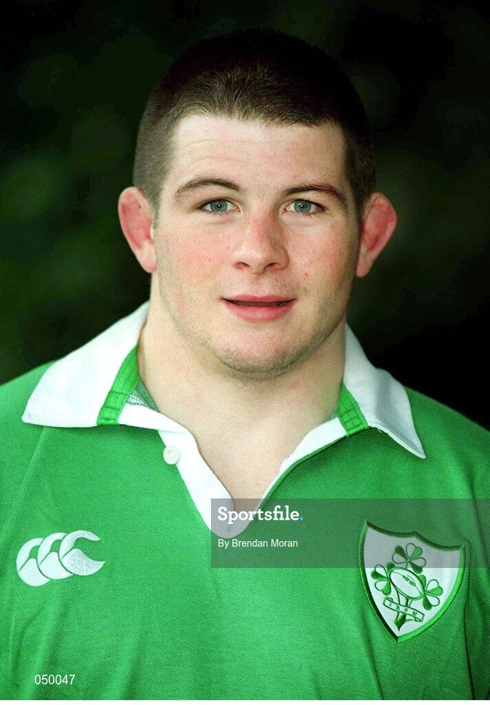 23 October 2000; Peter Smyth, Ireland. Ireland Rugby Squad Portraits. Picture credit: Brendan Moran / SPORTSFILE
