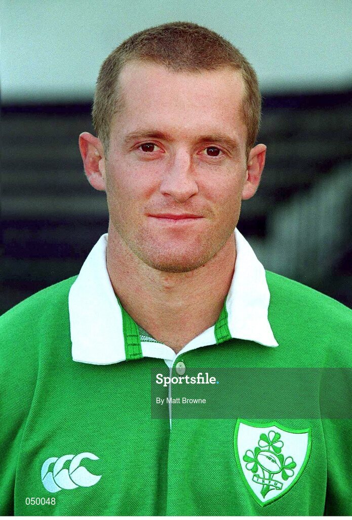 24 October 2000; Pat Duignan, Ireland. Ireland Rugby Squad Portraits. Picture credit: Matt Browne / SPORTSFILE