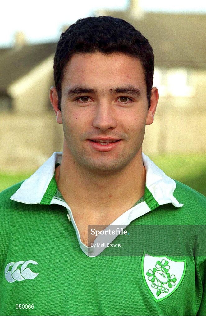 24 October 2000; Jeremy Stauntan, Ireland. Ireland Rugby Squad Portraits. Picture credit: Matt Browne / SPORTSFILE