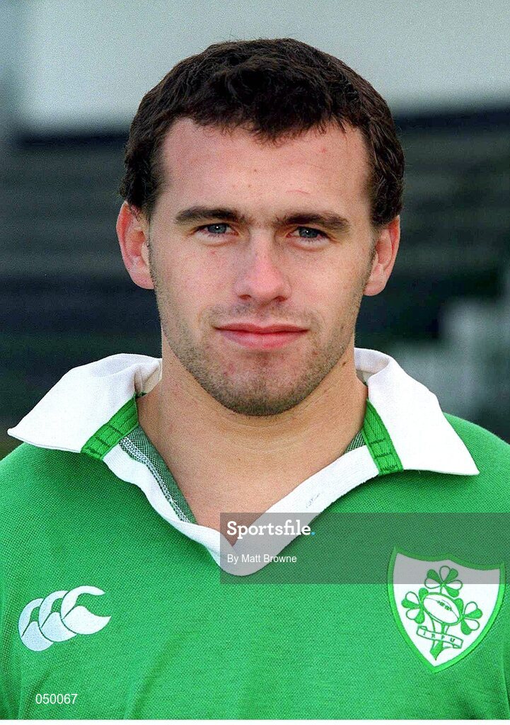 24 October 2000; James Ferris, Ireland. Ireland Rugby Squad Portraits. Picture credit: Matt Browne / SPORTSFILE