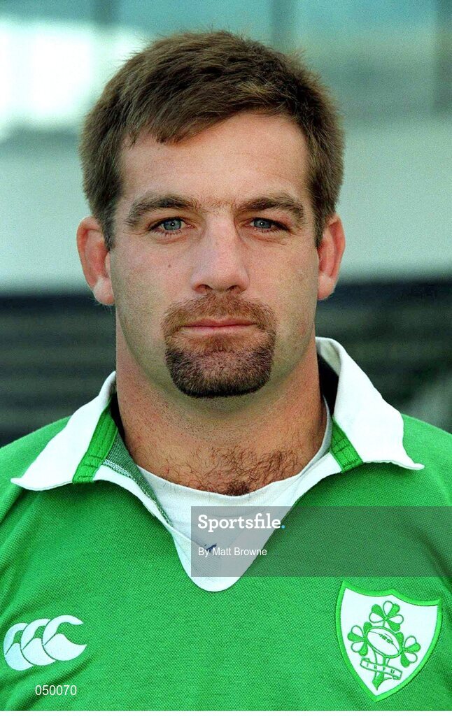 24 October 2000; Gavin Shoeman, Ireland. Ireland Rugby Squad Portraits. Picture credit: Matt Browne / SPORTSFILE