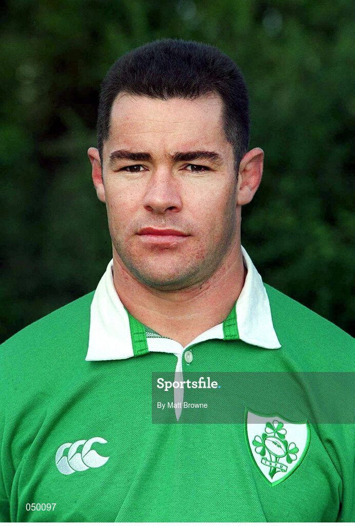 31 October 2000; Andy Ward, Ireland. Ireland Rugby Squad Portraits. Picture credit: Matt Browne / SPORTSFILE