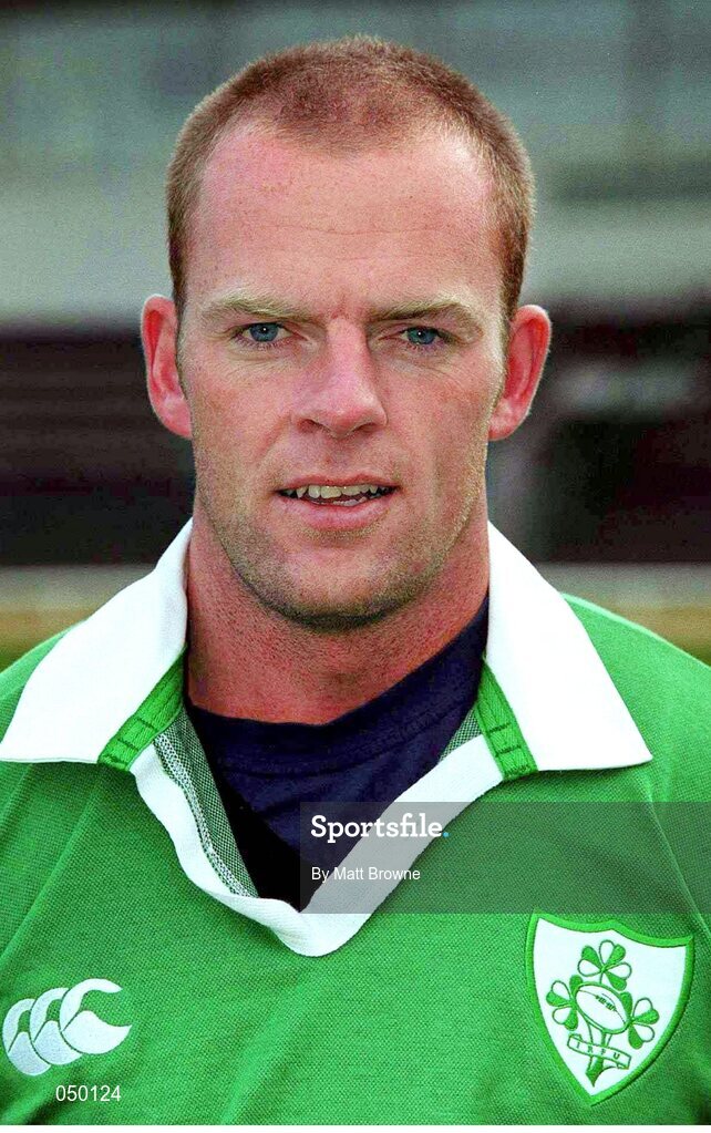 24 October 2000; Mervyn Murphy, Ireland. Ireland Rugby Squad Portraits. Picture credit: Matt Browne / SPORTSFILE