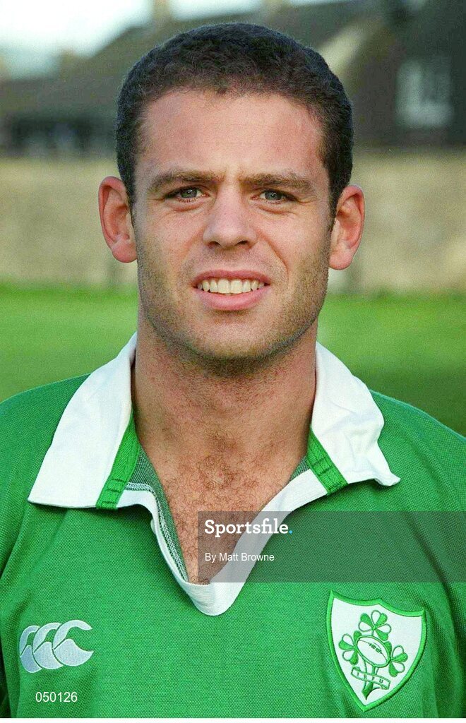 24 October 2000; Dominic Crotty, Ireland. Ireland Rugby Squad Portraits. Picture credit: Matt Browne / SPORTSFILE