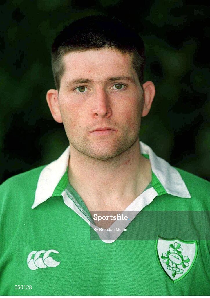 23 October 2000; Rory Sheriff, Ireland. Ireland Rugby Squad Portraits. Picture credit: Brendan Moran / SPORTSFILE