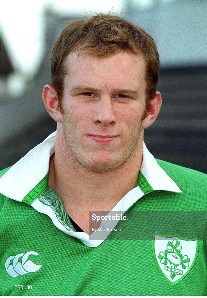 24 October 2000; Johnny O'Connor, Ireland. Ireland Rugby Squad Portraits. Picture credit: Matt Browne / SPORTSFILE
