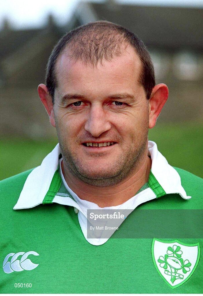 24 October 2000; Peter Clohessy, Ireland. Ireland Rugby Squad Portraits. Picture credit: Matt Browne / SPORTSFILE