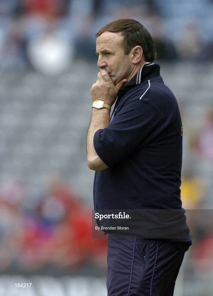 24 July 2005; Seamus Murphy, Wexford manager. Guinness All-Ireland Senior Hurling Championship Quarter-Final, Wexford v Clare, Croke Park, Dublin. Picture credit; Brendan Moran / SPORTSFILE