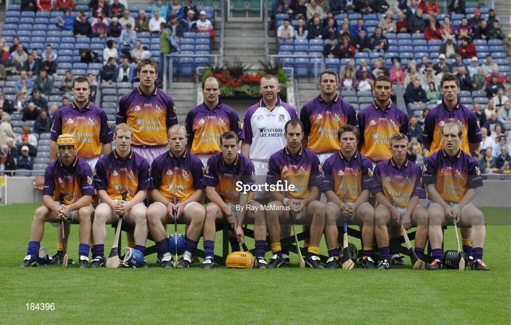 24 July 2005; The Wexford team. Guinness All-Ireland Senior Hurling Championship Quarter-Final, Wexford v Clare, Croke Park, Dublin. Picture credit; Ray McManus / SPORTSFILE