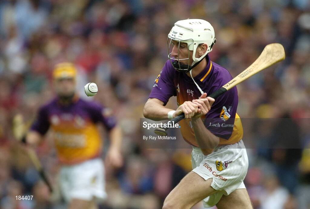 24 July 2005; Redmond Barry, Wexford. Guinness All-Ireland Senior Hurling Championship Quarter-Final, Wexford v Clare, Croke Park, Dublin. Picture credit; Ray McManus / SPORTSFILE