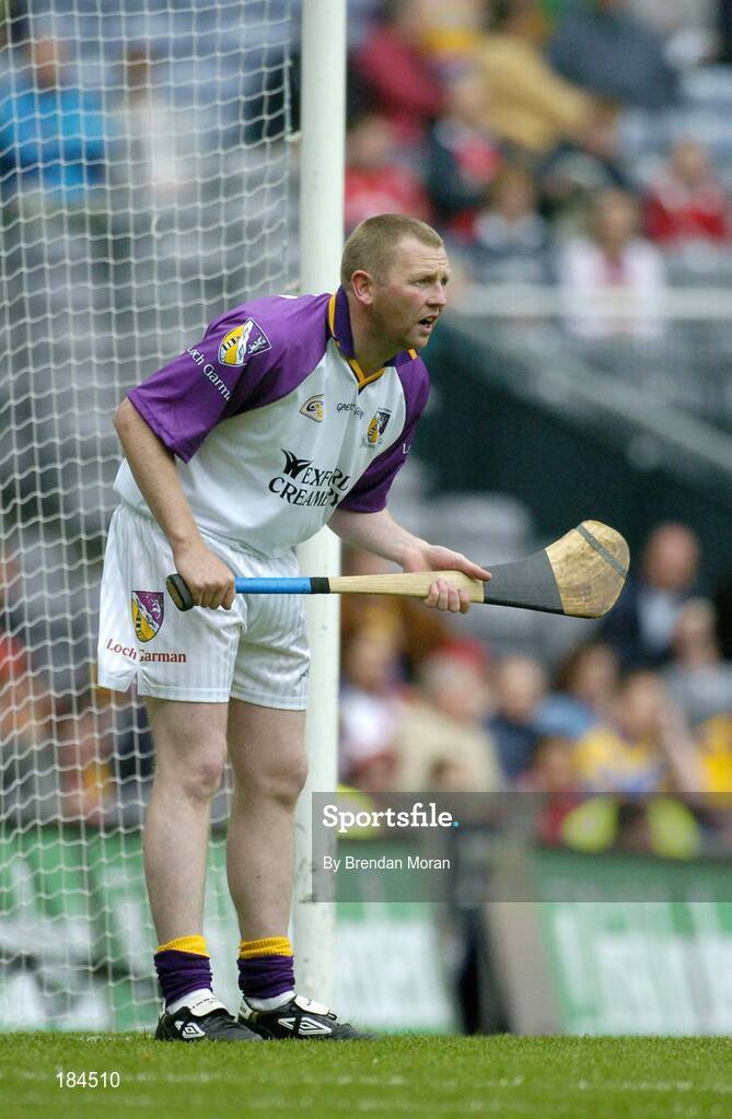 24 July 2005; Damien Fitzhenry, Wexford. Guinness All-Ireland Senior Hurling Championship Quarter-Final, Wexford v Clare, Croke Park, Dublin. Picture credit; Brendan Moran / SPORTSFILE