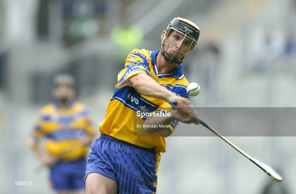 24 July 2005; Tony Griffin, Clare. Guinness All-Ireland Senior Hurling Championship Quarter-Final, Wexford v Clare, Croke Park, Dublin. Picture credit; Brendan Moran / SPORTSFILE