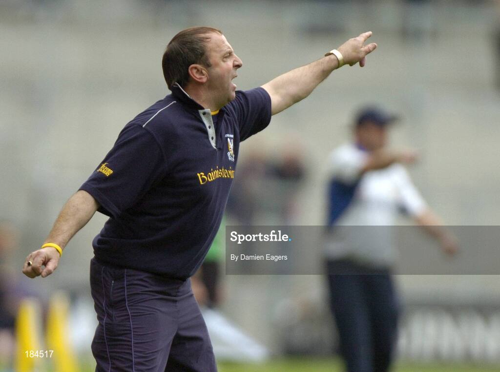 24 July 2005; Seamus Murphy, Wexford manager. Guinness All-Ireland Senior Hurling Championship Quarter-Final, Wexford v Clare, Croke Park, Dublin. Picture credit; Damien Eagers / SPORTSFILE