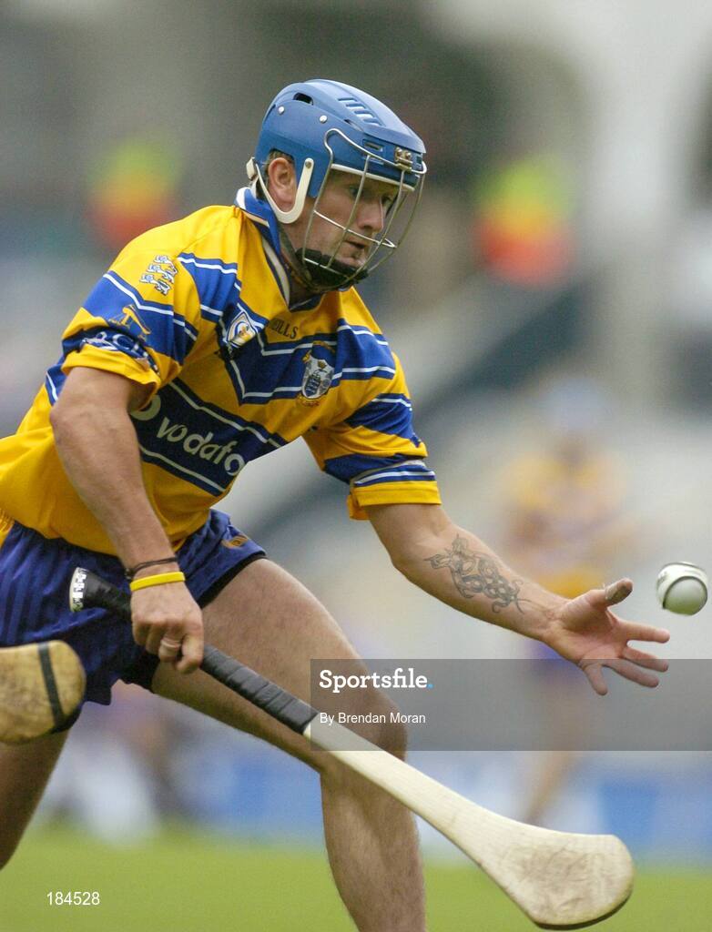 24 July 2005; Alan Markham, Clare. Guinness All-Ireland Senior Hurling Championship Quarter-Final, Wexford v Clare, Croke Park, Dublin. Picture credit; Brendan Moran / SPORTSFILE