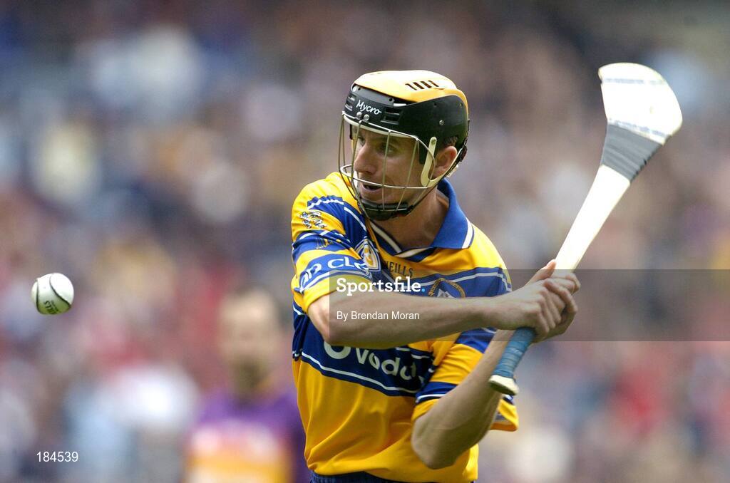 24 July 2005; Tony Griffin, Clare. Guinness All-Ireland Senior Hurling Championship Quarter-Final, Wexford v Clare, Croke Park, Dublin. Picture credit; Brendan Moran / SPORTSFILE