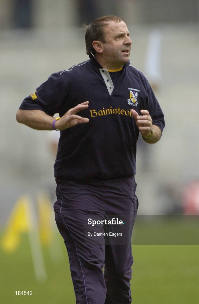 24 July 2005; Seamus Murphy, Wexford manager. Guinness All-Ireland Senior Hurling Championship Quarter-Final, Wexford v Clare, Croke Park, Dublin. Picture credit; Damien Eagers / SPORTSFILE