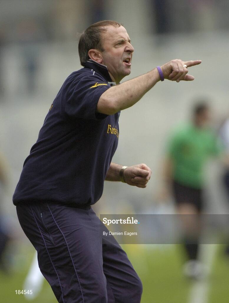24 July 2005; Seamus Murphy, Wexford manager. Guinness All-Ireland Senior Hurling Championship Quarter-Final, Wexford v Clare, Croke Park, Dublin. Picture credit; Damien Eagers / SPORTSFILE