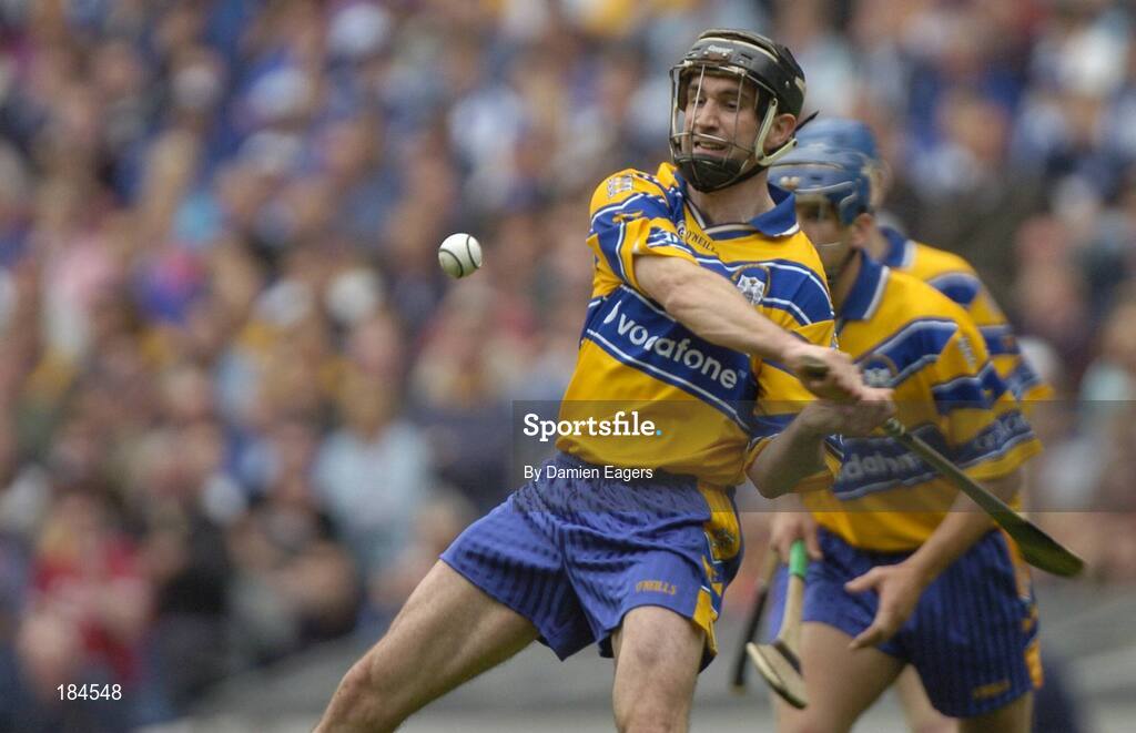 24 July 2005; Sean McMahon, Clare. Guinness All-Ireland Senior Hurling Championship Quarter-Final, Wexford v Clare, Croke Park, Dublin. Picture credit; Damien Eagers / SPORTSFILE