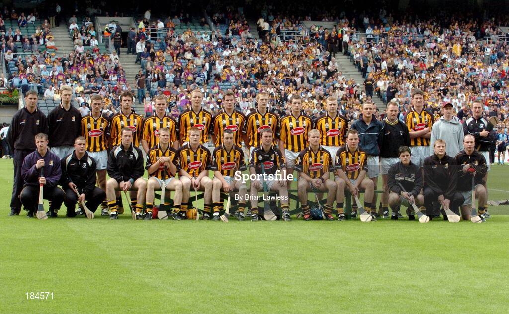 3 July 2005; The Kilkenny squad. Guinness Leinster Senior Hurling Championship Final, Kilkenny v Wexford, Croke Park, Dublin. Picture credit; Brian Lawless / SPORTSFILE