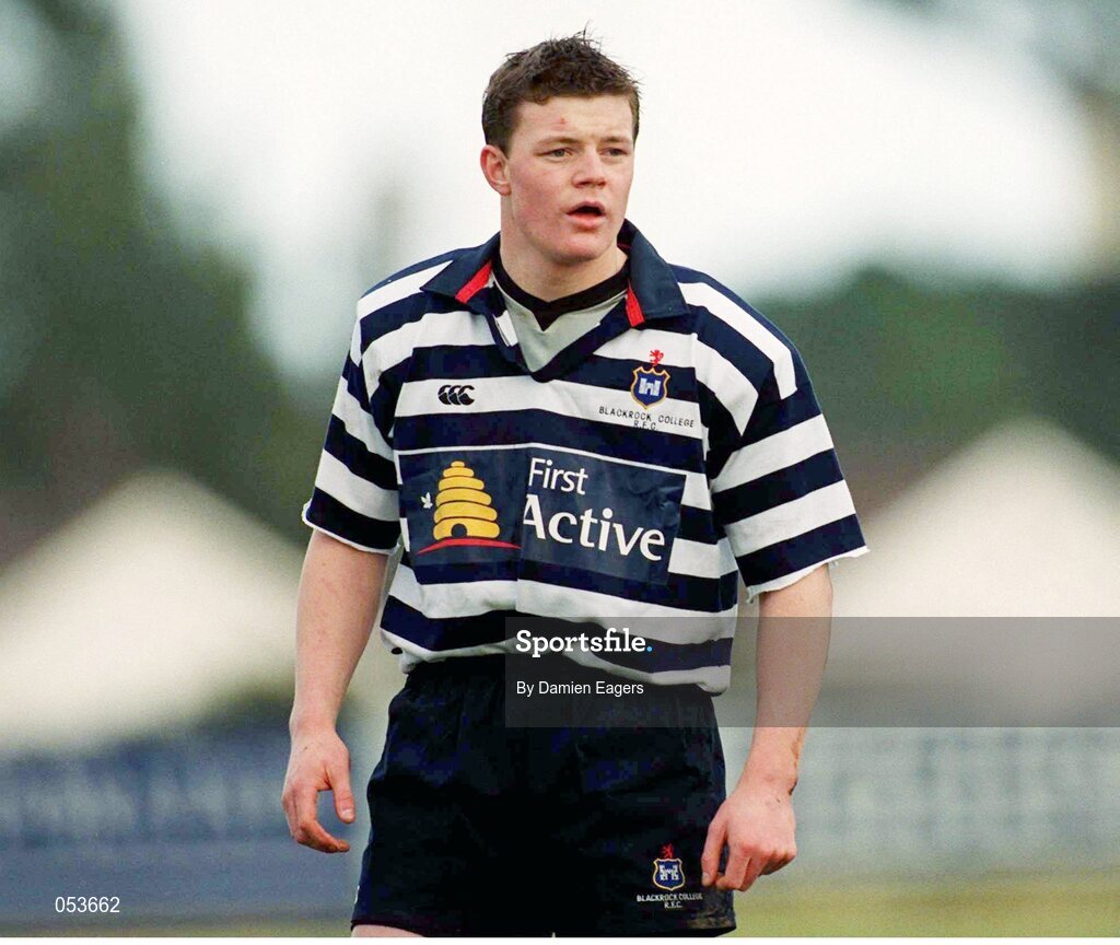22 January 2000; Brian O'Driscoll, Blackrock College. AIB League Rugby, Division 2, Blackrock College v Belfast Harlequinns, Stradbrook, Dublin. Picture credit: Damien Eagers / SPORTSFILE