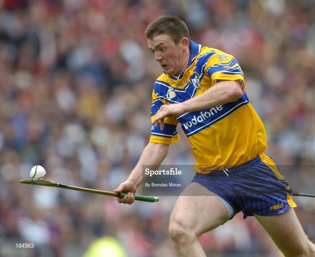 24 July 2005; Diarmuid McMahon, Clare. Guinness All-Ireland Senior Hurling Championship Quarter-Final, Wexford v Clare, Croke Park, Dublin. Picture credit; Brendan Moran / SPORTSFILE