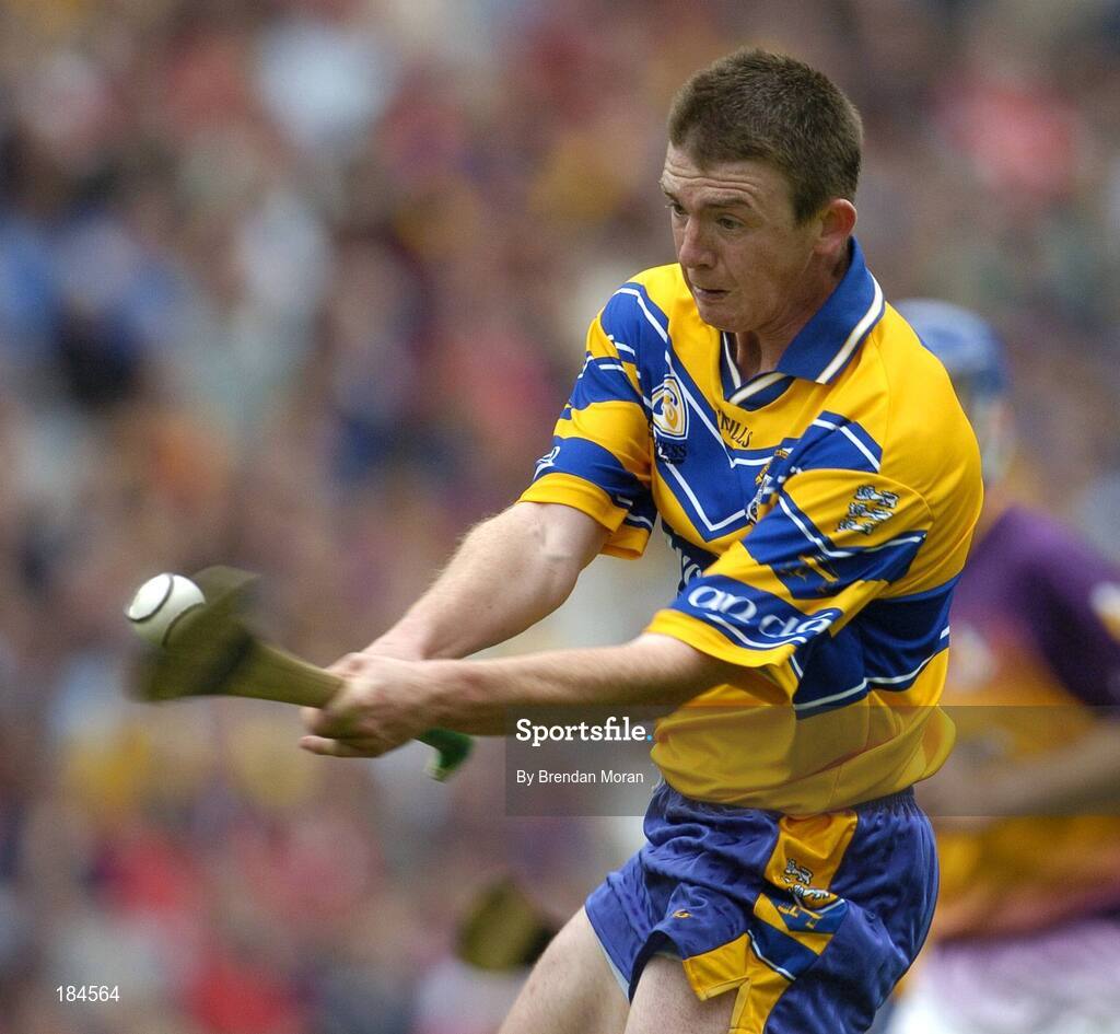 24 July 2005; Diarmuid McMahon, Clare. Guinness All-Ireland Senior Hurling Championship Quarter-Final, Wexford v Clare, Croke Park, Dublin. Picture credit; Brendan Moran / SPORTSFILE