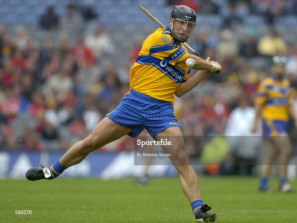 24 July 2005; Tony Carmody, Clare. Guinness All-Ireland Senior Hurling Championship Quarter-Final, Wexford v Clare, Croke Park, Dublin. Picture credit; Brendan Moran / SPORTSFILE