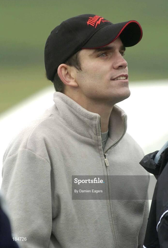 30 July 2005; Boxer Bernard Dunne watching the  M. Donnelly Poc Fada na hEireann Final. Annaverna Mountain Ravensdale, Cooley Mountains, Co. Louth. Picture credit; Damien Eagers / SPORTSFILE