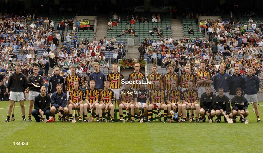 31 July 2005; The Kilkenny squad. Guinness All-Ireland Senior Hurling Championship Quarter-Final, Kilkenny v Limerick, Croke Park, Dublin. Picture credit; Ray McManus / SPORTSFILE