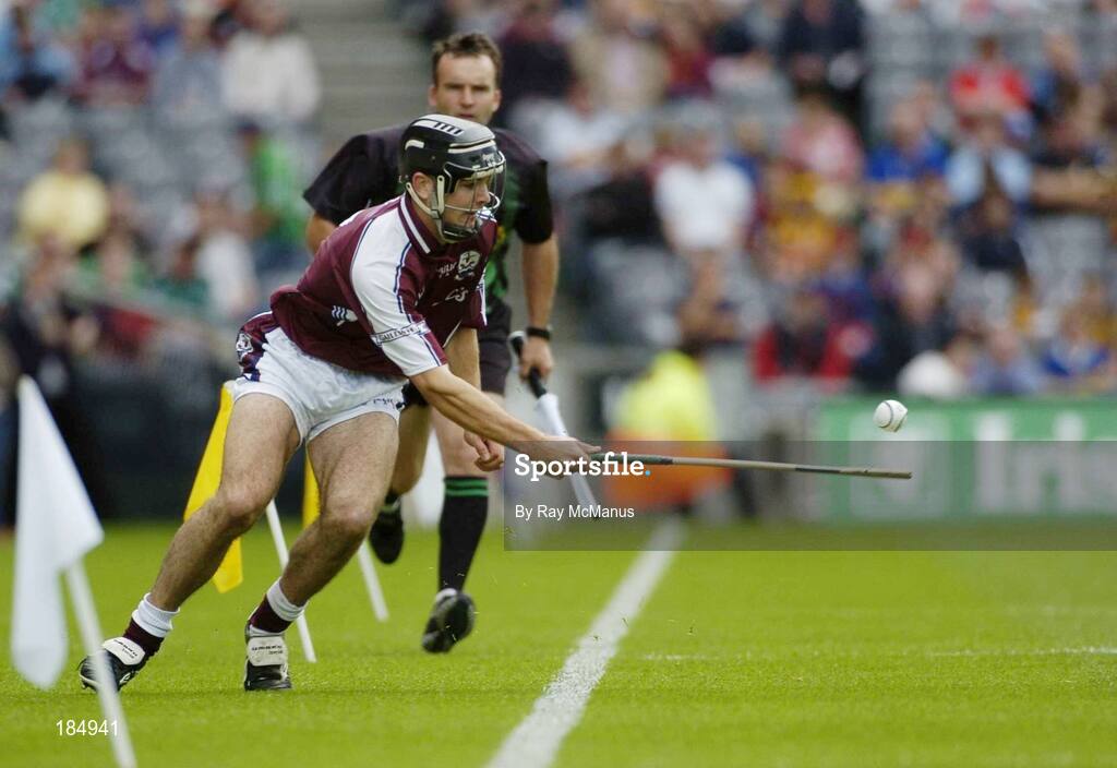 31 July 2005; David Collins, Galway. Guinness All-Ireland Senior Hurling Championship Quarter-Final, Galway v Tipperary, Croke Park, Dublin. Picture credit; Ray McManus / SPORTSFILE