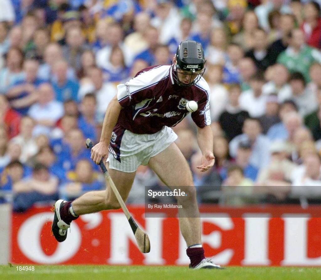 31 July 2005; Tony Og Regan, Galway. Guinness All-Ireland Senior Hurling Championship Quarter-Final, Galway v Tipperary, Croke Park, Dublin. Picture credit; Ray McManus / SPORTSFILE