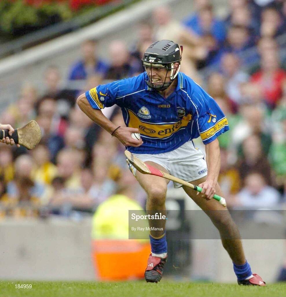 31 July 2005; Hugh Moloney, Tipperary. Guinness All-Ireland Senior Hurling Championship Quarter-Final, Galway v Tipperary, Croke Park, Dublin. Picture credit; Ray McManus / SPORTSFILE