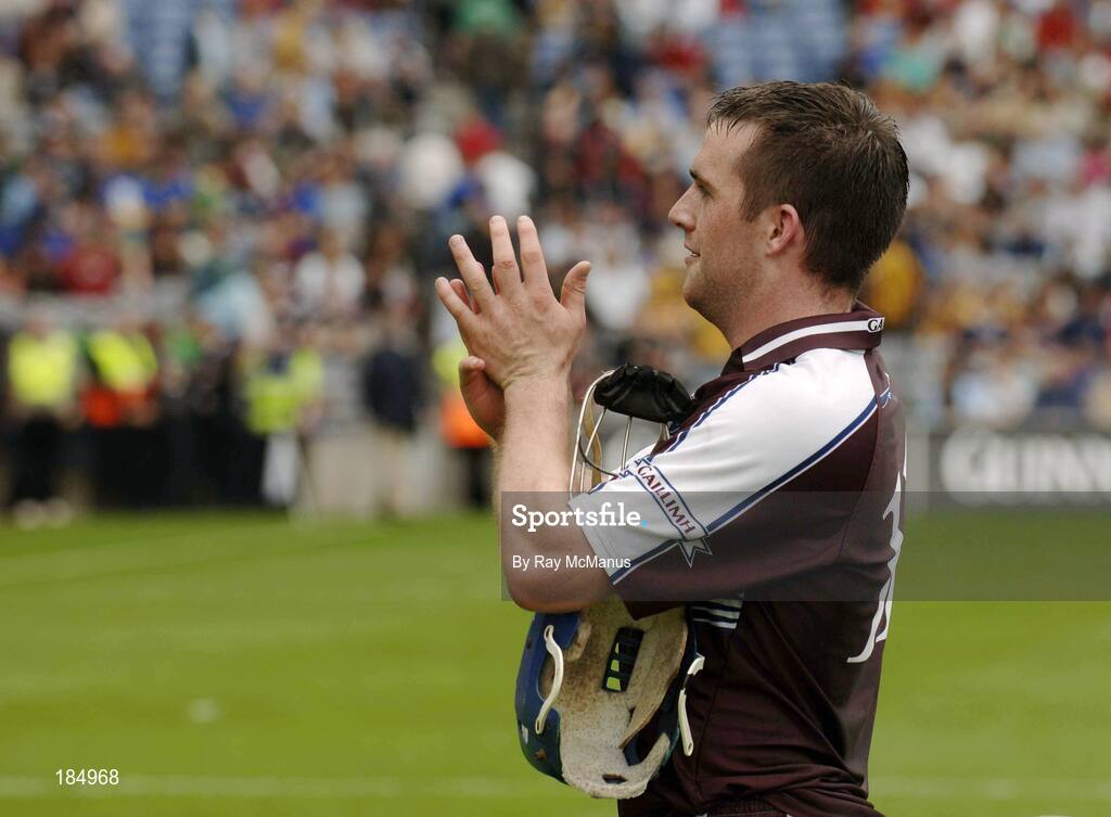31 July 2005; David Forde, Galway. Guinness All-Ireland Senior Hurling Championship Quarter-Final, Galway v Tipperary, Croke Park, Dublin. Picture credit; Ray McManus / SPORTSFILE