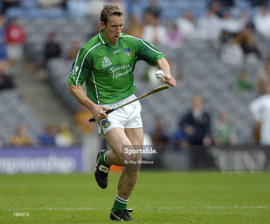 31 July 2005; Ollie Moran, Limerick. Guinness All-Ireland Senior Hurling Championship Quarter-Final, Kilkenny v Limerick, Croke Park, Dublin. Picture credit; Ray McManus / SPORTSFILE