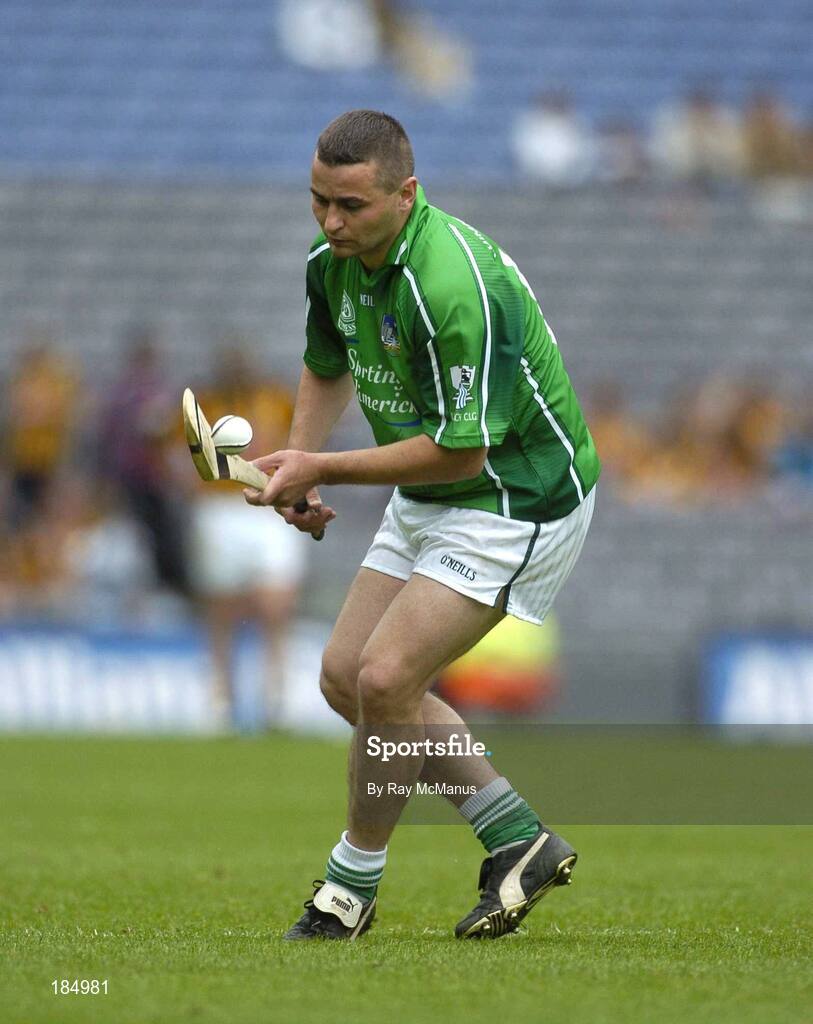 31 July 2005; TJ Ryan, Limerick. Guinness All-Ireland Senior Hurling Championship Quarter-Final, Kilkenny v Limerick, Croke Park, Dublin. Picture credit; Ray McManus / SPORTSFILE