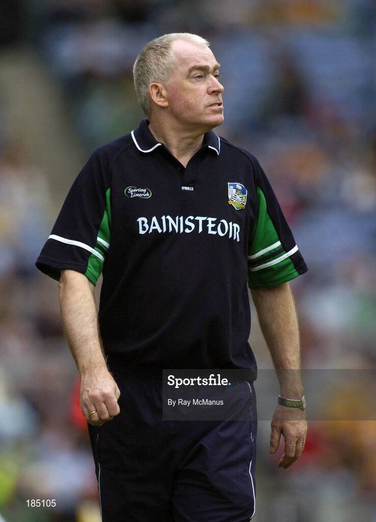 31 July 2005; Joe McKenna, Limerick manager. Guinness All-Ireland Senior Hurling Championship Quarter-Final, Kilkenny v Limerick, Croke Park, Dublin. Picture credit; Ray McManus / SPORTSFILE