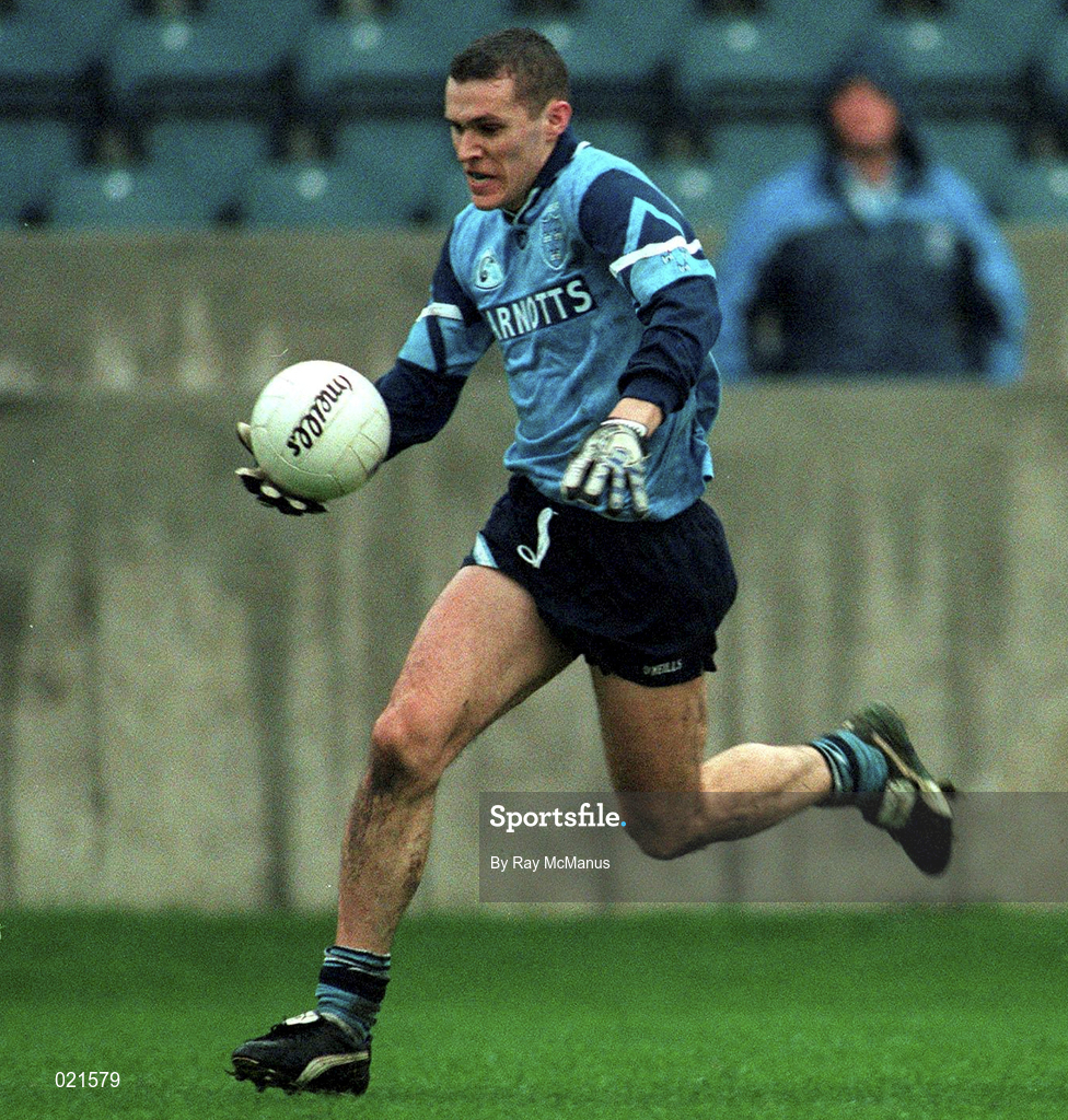 27 October 1996; Ciaran Whelan of Dublin during the Church & General National Football League Division 2 match between Dublin and Armagh at Parnell Park in Dublin. Photo by Ray McManus/Sportsfile