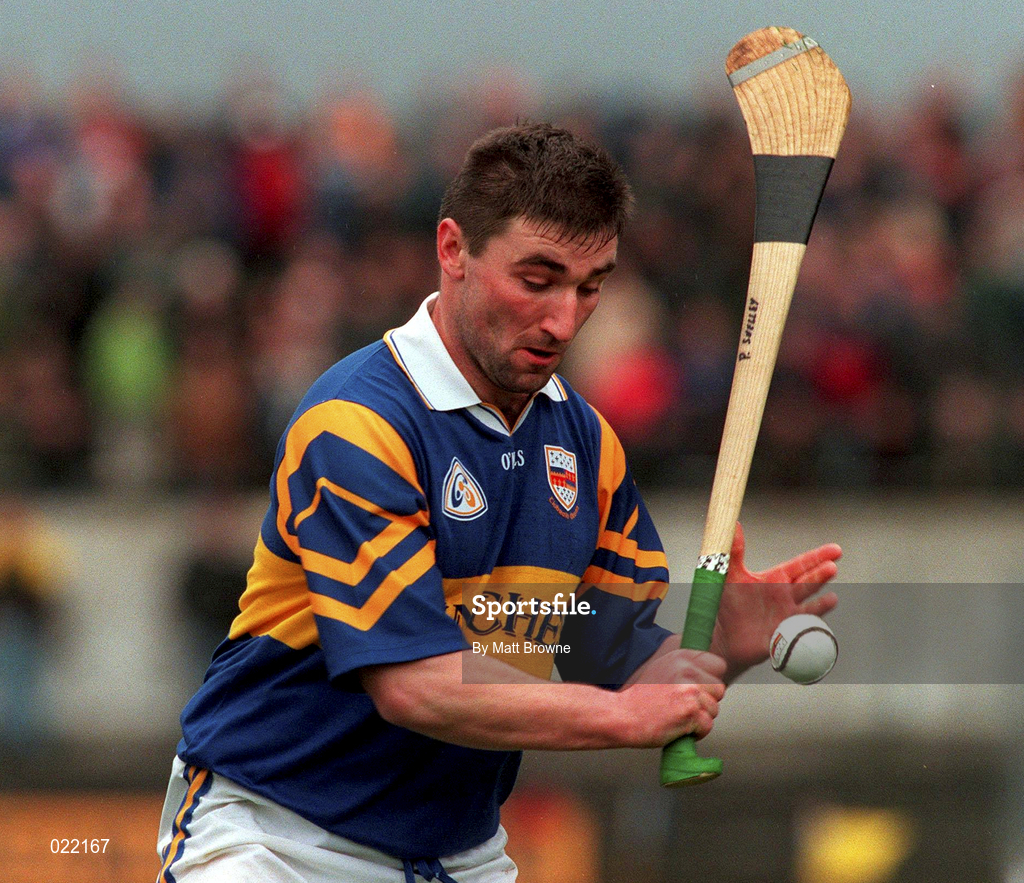 28 March 1999; Paul Shelly of Tipperary during the Church and General National Hurling League Division 1B match between Kilkenny and Tipperary at Nowlan Park in Kilkenny. Photo by Matt Browne/Sportsfile