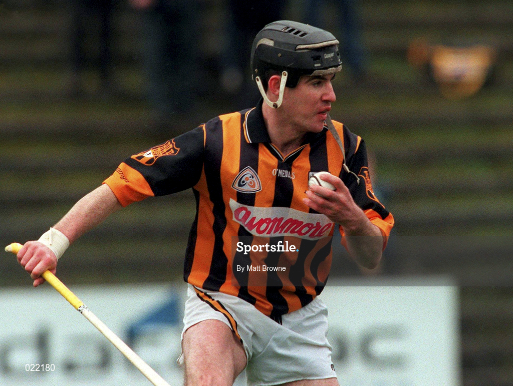 28 March 1999; Philip Larkin of Kilkenny during the Church and General National Hurling League Division 1B match between Kilkenny and Tipperary at Nowlan Park in Kilkenny. Photo by Matt Browne/Sportsfile