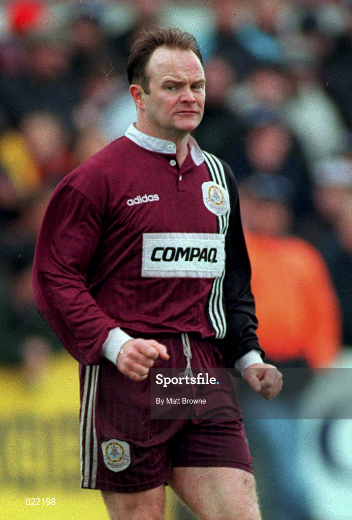4 April 1999; Ricky O'Flaherty of Galway United during the Harp Lager FAI Cup Semi-Final match between Galway United United and Finn Harps at Terryland park in Galway. Photo by Matt Browne/Sportsfile