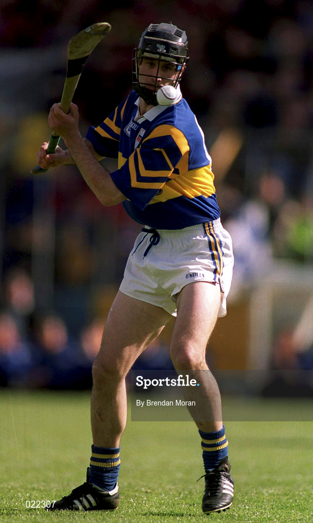 18 April 1999; Thomas Dunne of Tipperary during the Church and General National Hurling League Division 1B match between Tipperary and Waterford at Semple Stadium in Thurles, Tipperary. Photo by Brendan Moran/Sportsfile