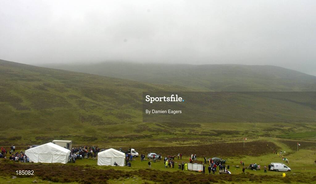 30 July 2005; A general view of the M Donnelly Poc Fada na hEireann Final. Annaverna Mountain Ravensdale, Cooley Mountains, Co. Louth. Picture credit; Damien Eagers / SPORTSFILE