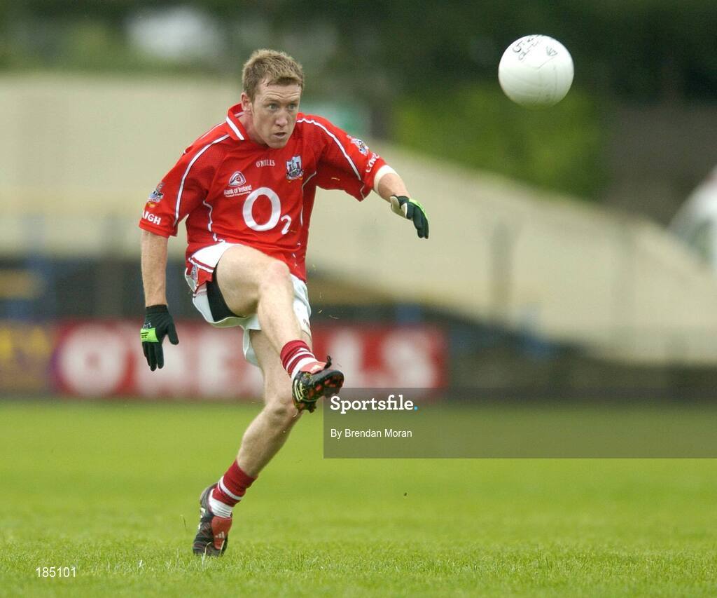 30 July 2005; Conor McCarthy, Cork. Bank of Ireland Football Championship qualifiers, Round 4. Cork v Sligo, O'Moore Park, Portlaoise, Co. Laois. Picture credit; Brendan Moran / SPORTSFILE