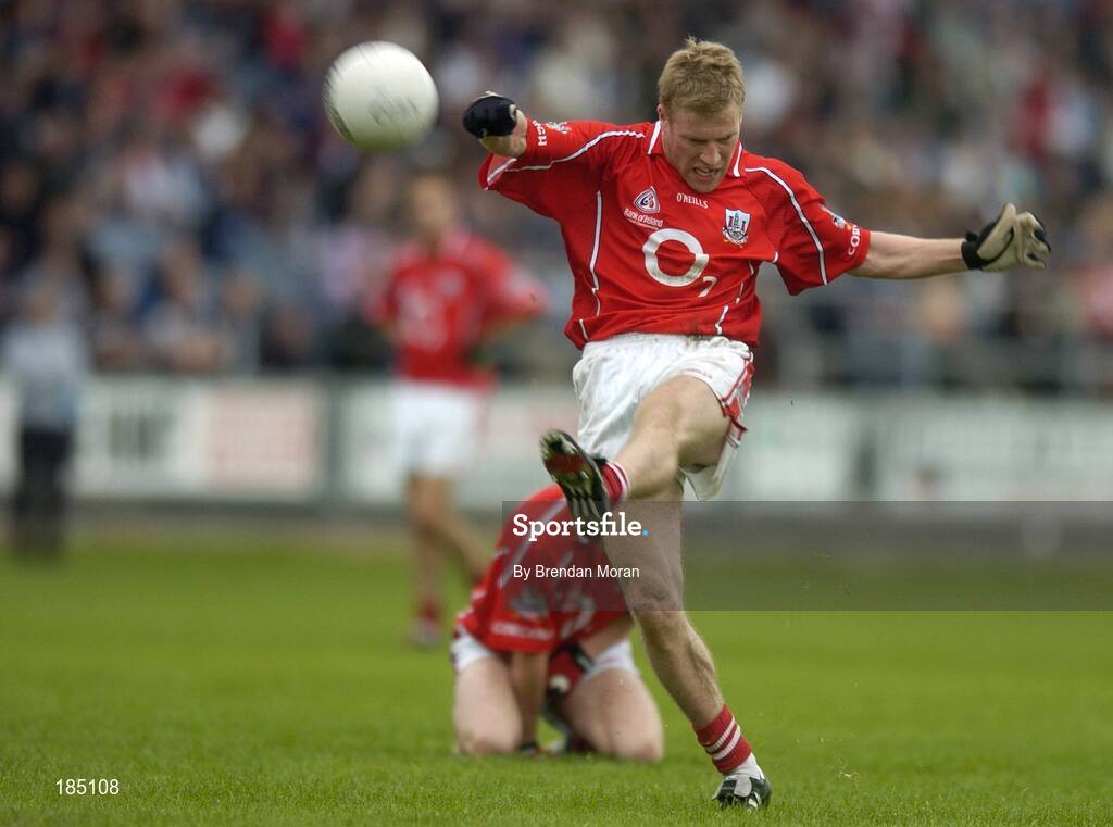 30 July 2005; Anthony Lynch, Cork. Bank of Ireland Football Championship qualifiers, Round 4. Cork v Sligo, O'Moore Park, Portlaoise, Co. Laois. Picture credit; Brendan Moran / SPORTSFILE